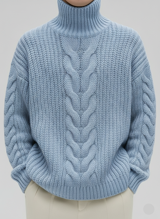 Men’s Everyday Wear Turtleneck Sweater 38A
